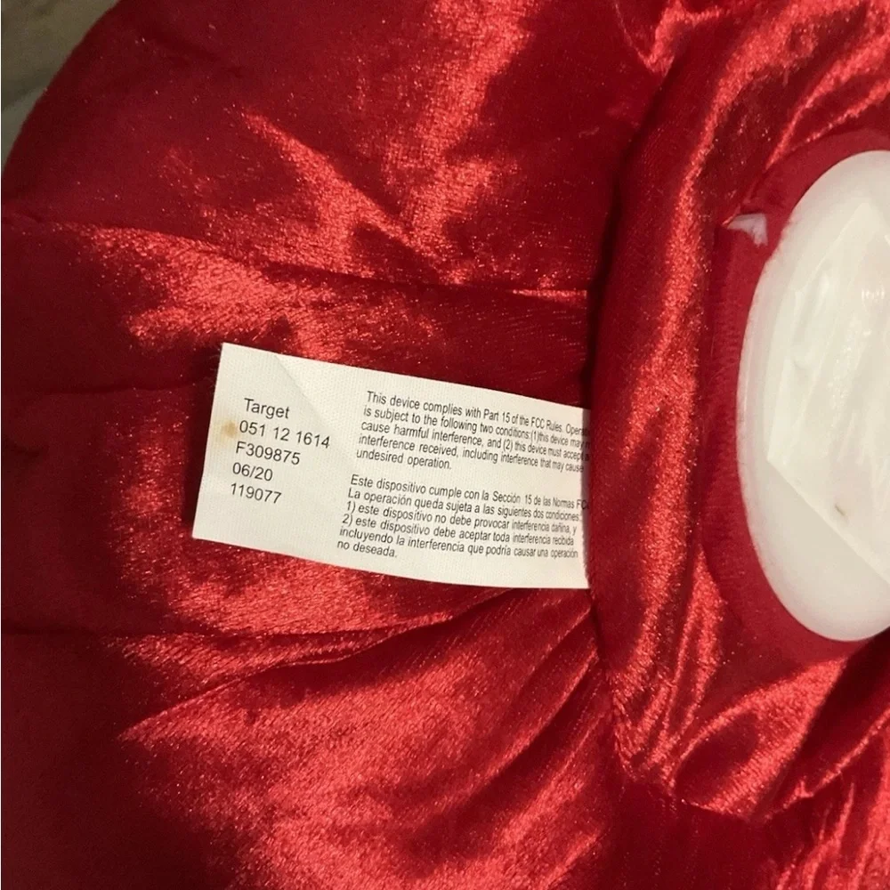 adidas Red and Green Santa Sack with Lights - Picture 3 of 4